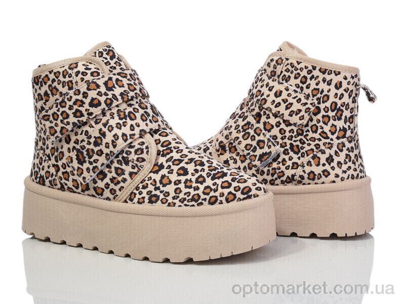 Купить Уги жіночі 2025-55-6 Gollmony бежевий, фото 1