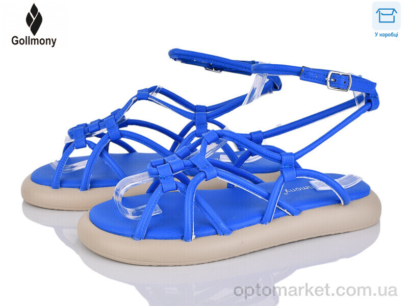 Купить Босоніжки жіночі 2025-71-5 Gollmony синій, фото 1