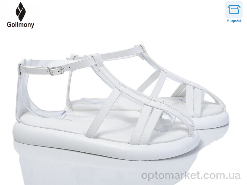 Купить Босоніжки жіночі 2025-73-2 Gollmony білий, фото 1
