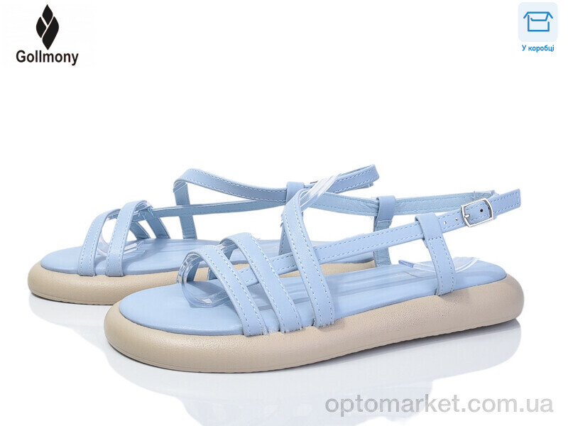 Купить Босоніжки жіночі 2025-76-4 Gollmony блакитний, фото 1