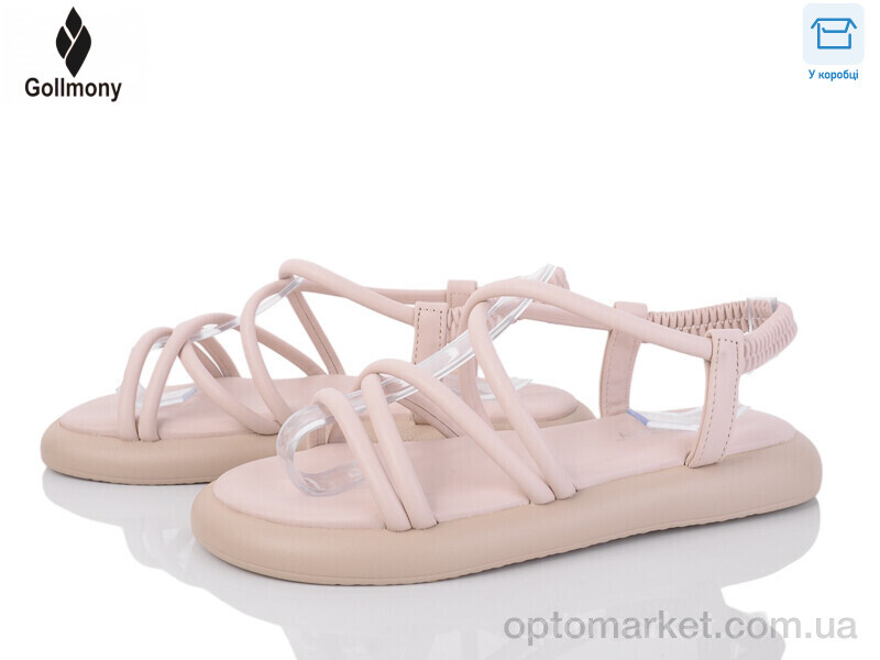 Купить Босоніжки жіночі 2025-79-3 Gollmony бежевий, фото 1