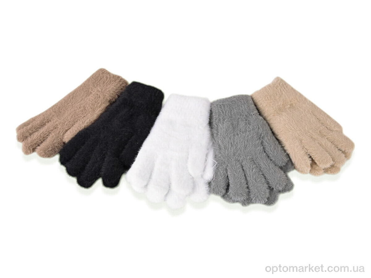 Купить Рукавички жіночі 2025 (норка) mix Anjela мікс, фото 1