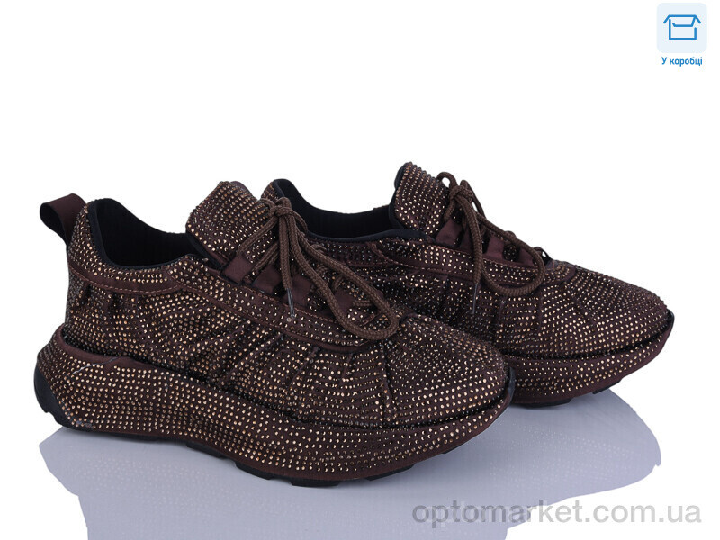 Купить Кросівки жіночі 2026-3 шоколад Mona Lisa коричневий, фото 1