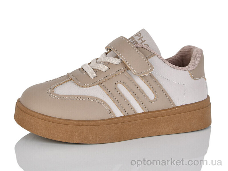 Купить Кросівки дитячі 2026-6 ASHIGULI бежевий, фото 1