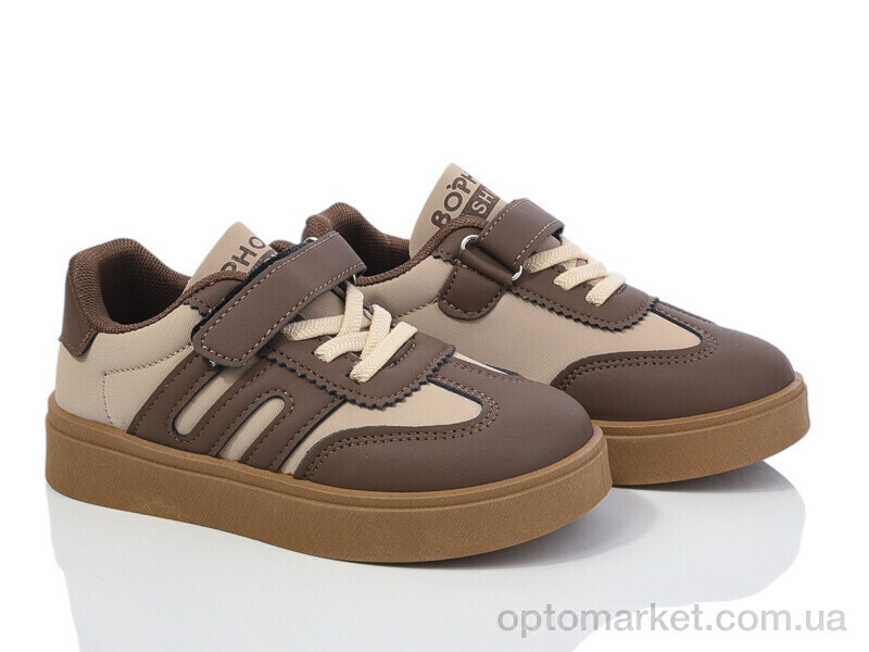 Купить Кросівки дитячі 2026-7 ASHIGULI коричневий, фото 1