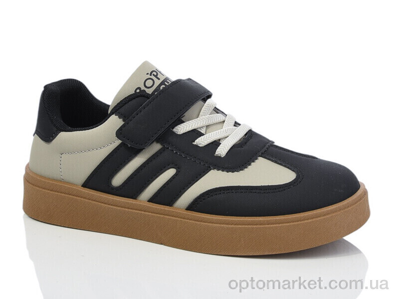 Купить Кросівки дитячі 2026-8 ASHIGULI чорний, фото 1