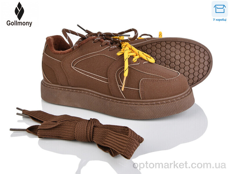 Купить Кросівки жіночі 2027-1-2 Gollmony коричневий, фото 1