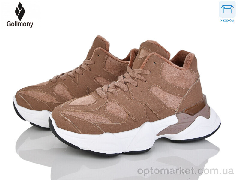 Купить Кросівки жіночі 2027-11-2 Gollmony коричневий, фото 1