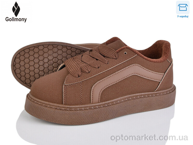 Купить Кросівки жіночі 2027-3-4 Gollmony коричневий, фото 1