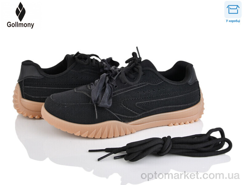 Купить Кросівки жіночі 2027-7-1 Gollmony чорний, фото 1