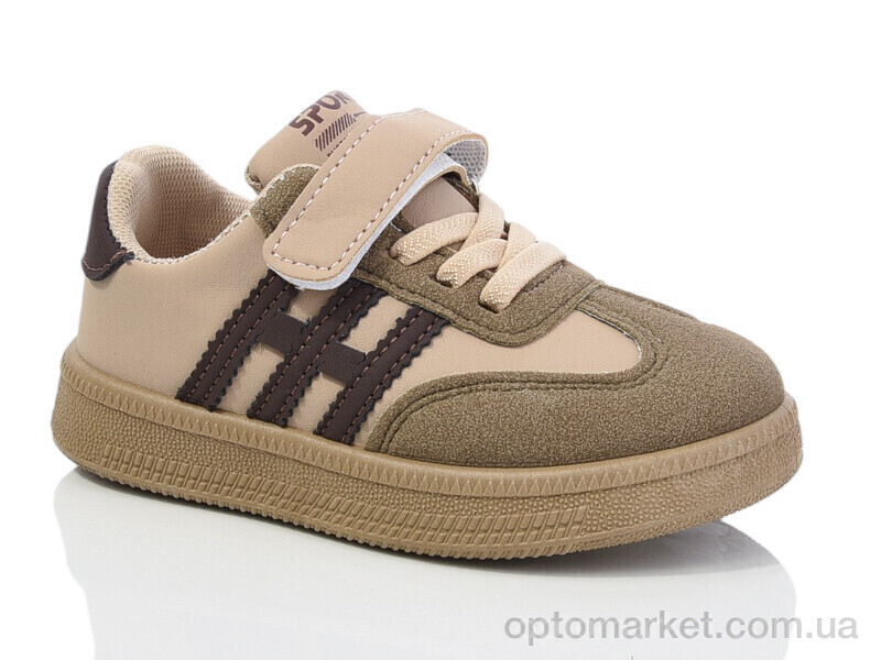 Купить Кросівки дитячі 2028-2 ASHIGULI коричневий, фото 1