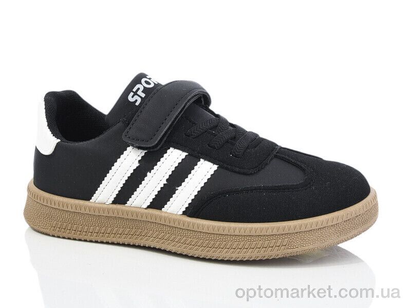 Купить Кросівки дитячі 2028-5 ASHIGULI чорний, фото 1