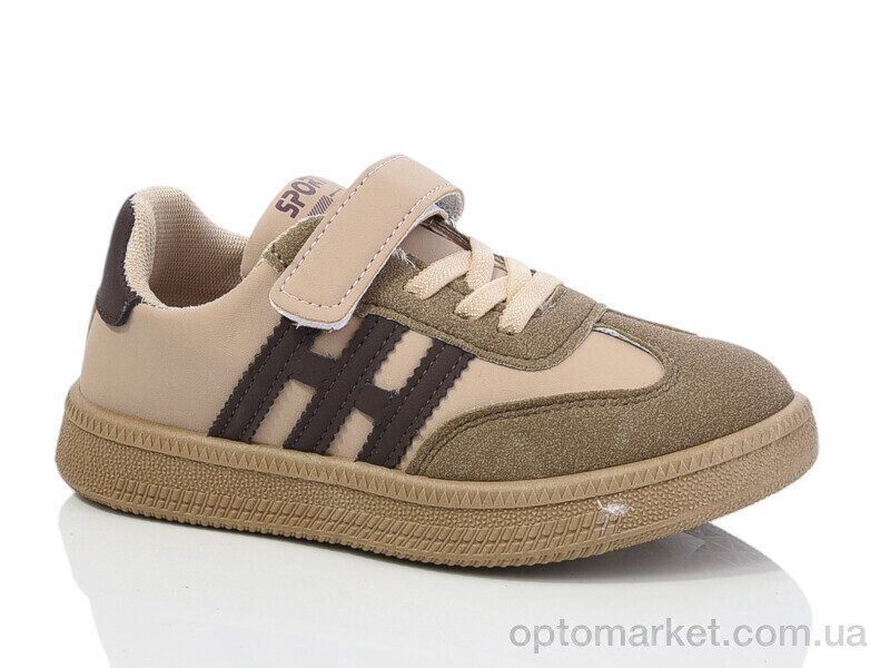 Купить Кросівки дитячі 2028-6 ASHIGULI коричневий, фото 1