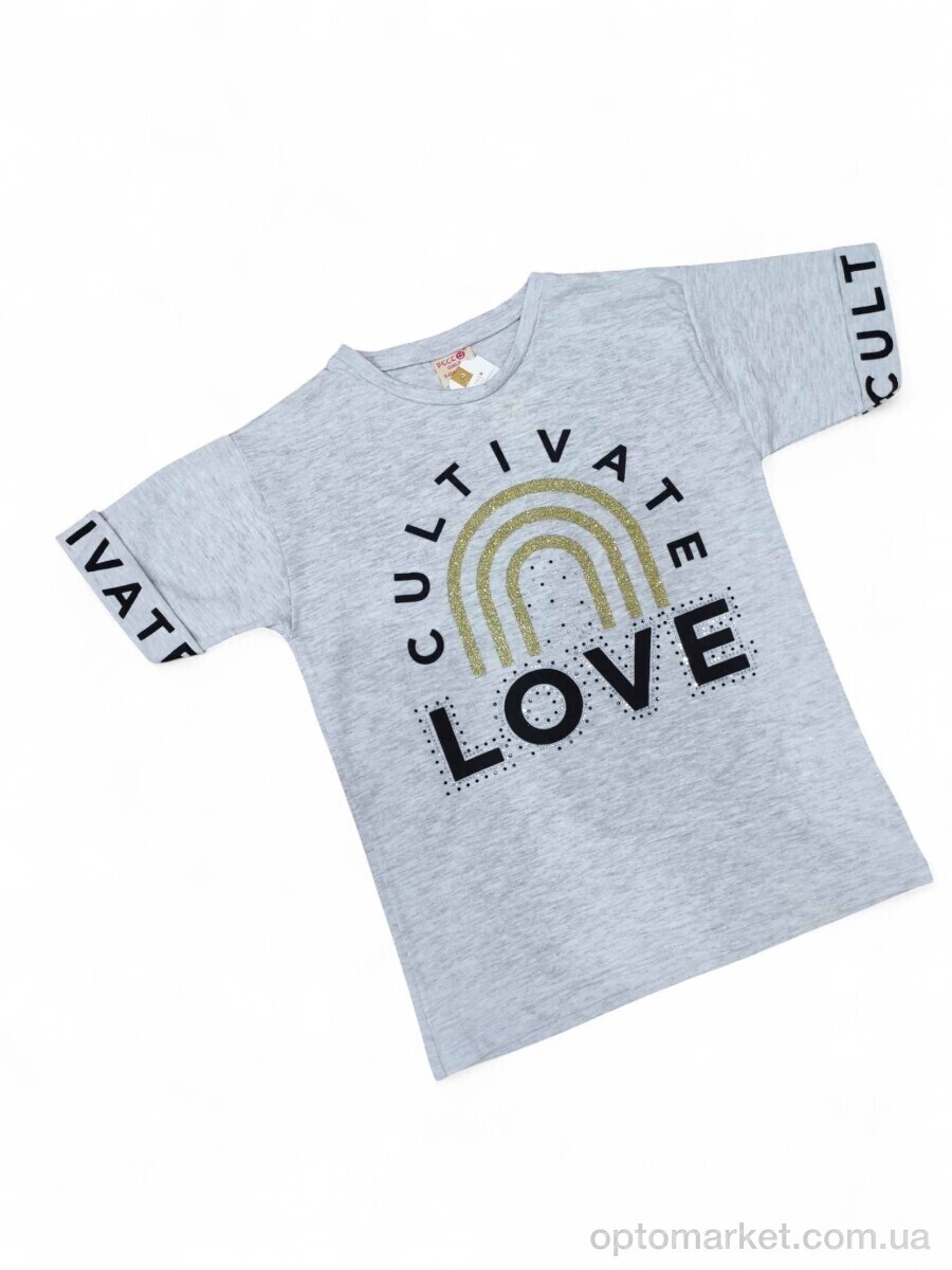 Купить Футболка дитячі 20304 св.сірий Petto Kids сірий, фото 1