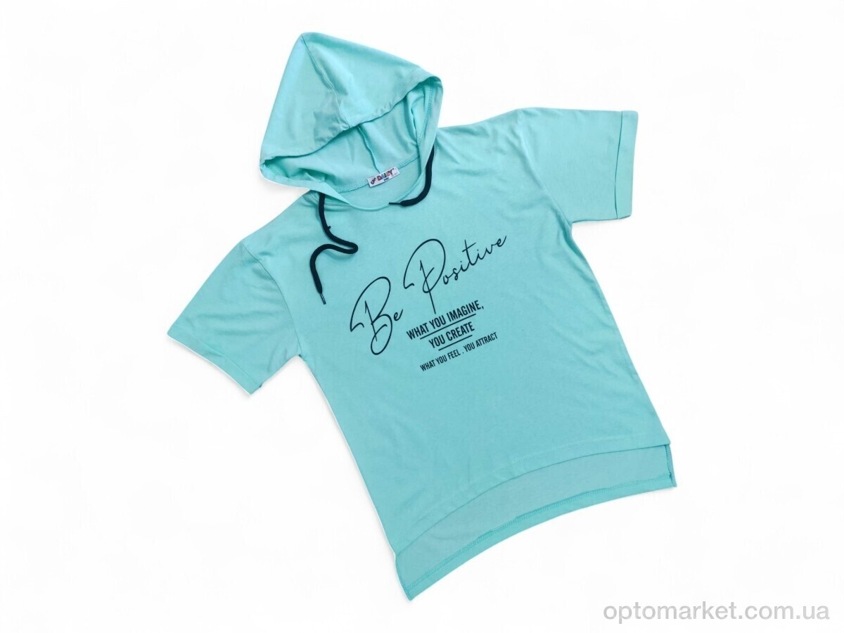 Купить Футболка дитячі 2031 св.бірюзовий Daisy Kids блакитний, фото 1