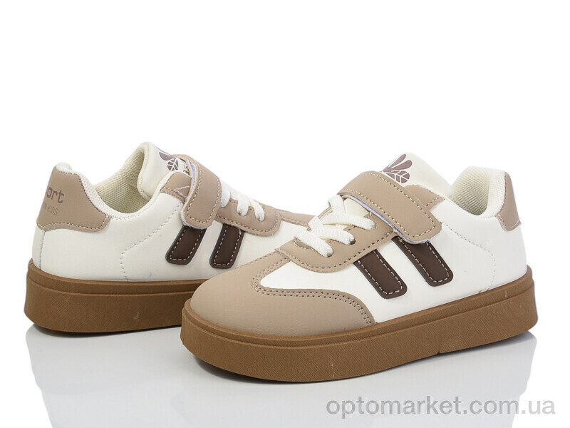 Купить Кросівки дитячі 2032-6 ASHIGULI бежевий, фото 1