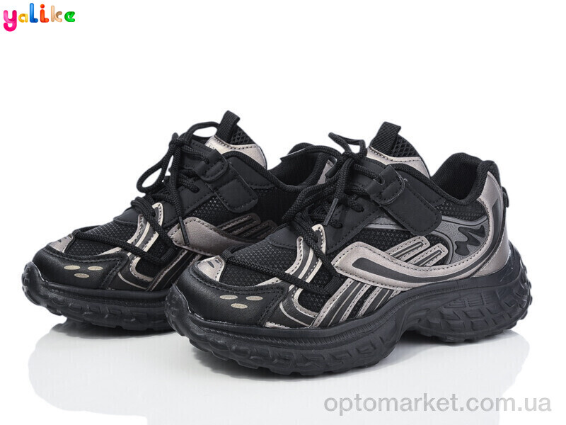 Купить Кросівки дитячі 2035-5 Yalike чорний, фото 1