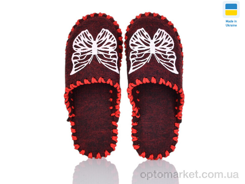 Купить Капці жіночі 203W бордо Vens бордовий, фото 1
