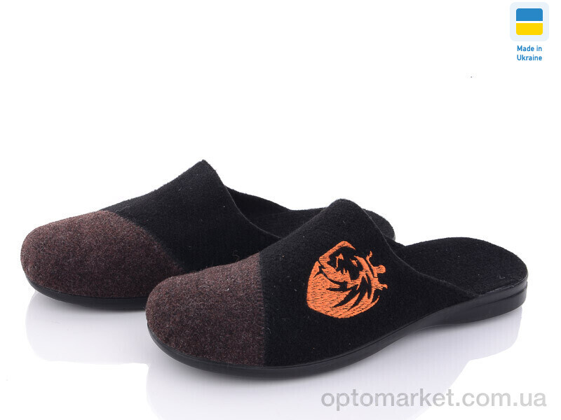 Купить Капці чоловічі 204 Klerotex коричневий, фото 1