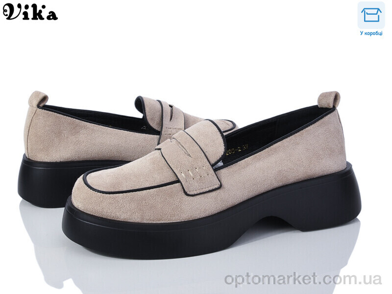 Купить Туфлі жіночі 205-2 Vika бежевий, фото 1