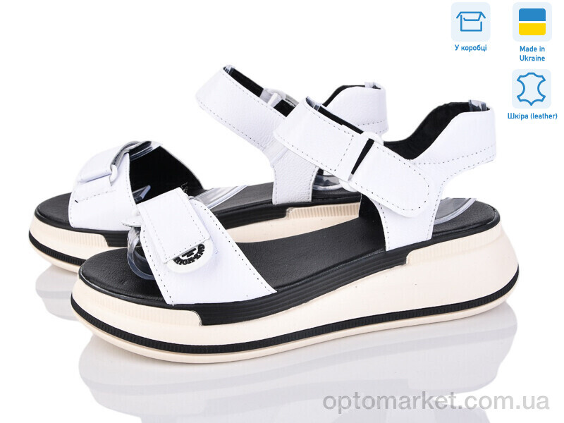 Купить Босоніжки жіночі 205-6 Stella білий, фото 1