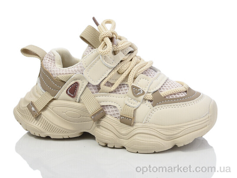 Купить Кросівки дитячі 2050-2 ASHIGULI бежевий, фото 1
