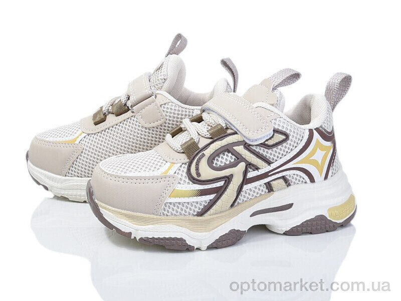 Купить Кросівки дитячі 2051-3R B&G бежевий, фото 1