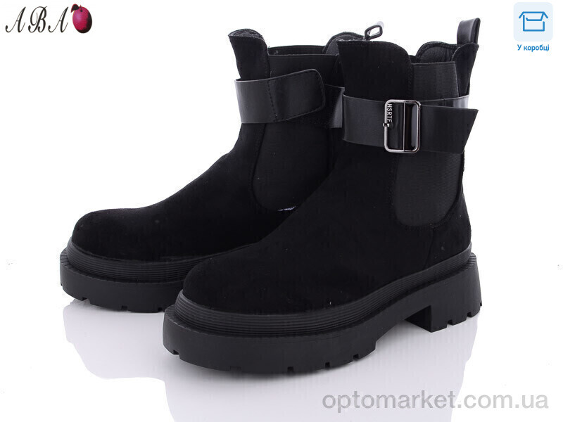 Купить Черевики жіночі 20513-1D Lilin shoes чорний, фото 1