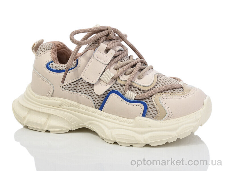 Купить Кросівки дитячі 2052-6 ASHIGULI бежевий, фото 1