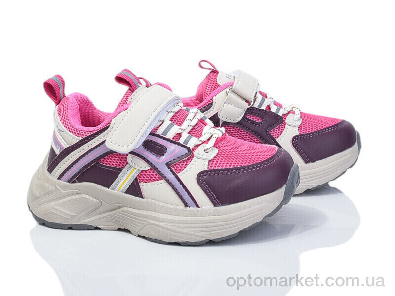 Купить Кросівки дитячі 2053-1D B&G рожевий, фото 1
