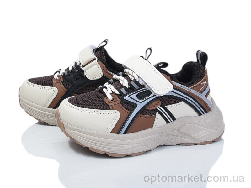 Купить Кросівки дитячі 2053-1T B&G коричневий, фото 1
