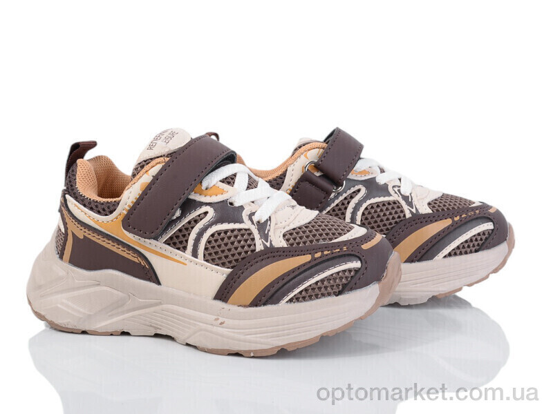 Купить Кросівки дитячі 2053-2T B&G коричневий, фото 1