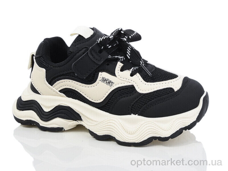 Купить Кросівки дитячі 2055-1 ASHIGULI чорний, фото 1