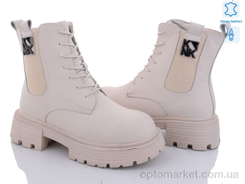 Купить Черевики жіночі 206-202 Бабочка-Mengfuna-AESD бежевий, фото 1