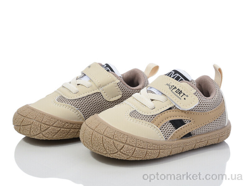 Купить Кросівки дитячі 2066-1 ASHIGULI бежевий, фото 1