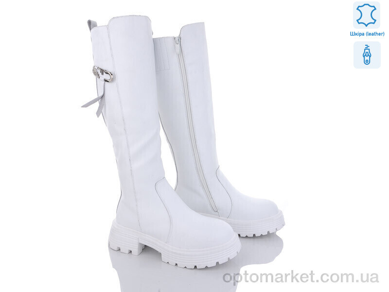Купить Чоботи жіночі 207-246 Бабочка-Mengfuna-AESD білий, фото 1