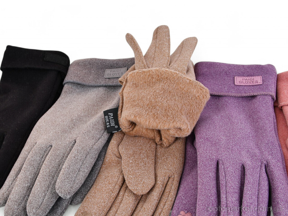 Купить Рукавички жіночі 207 пальто mix Paidi мікс, фото 2