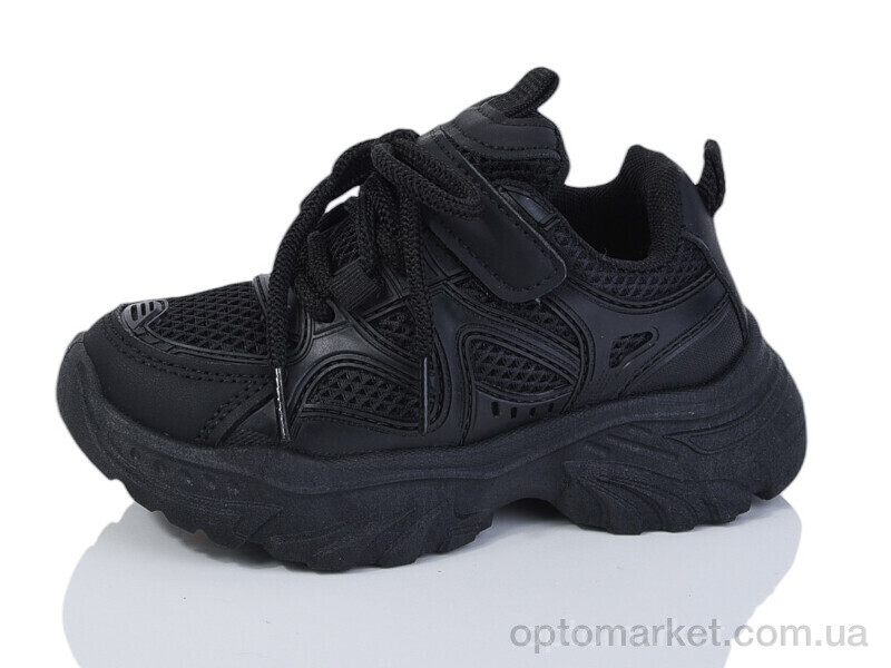 Купить Кросівки дитячі 2072-1 ASHIGULI чорний, фото 1