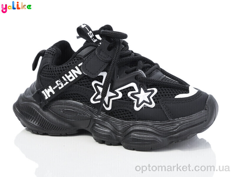 Купить Кросівки дитячі 2076-1 Yalike чорний, фото 1
