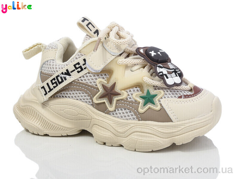 Купить Кросівки дитячі 2076-2 Yalike бежевий, фото 1