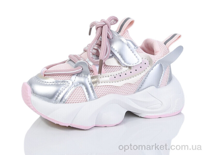Купить Кросівки дитячі 2077-3 ASHIGULI рожевий, фото 1