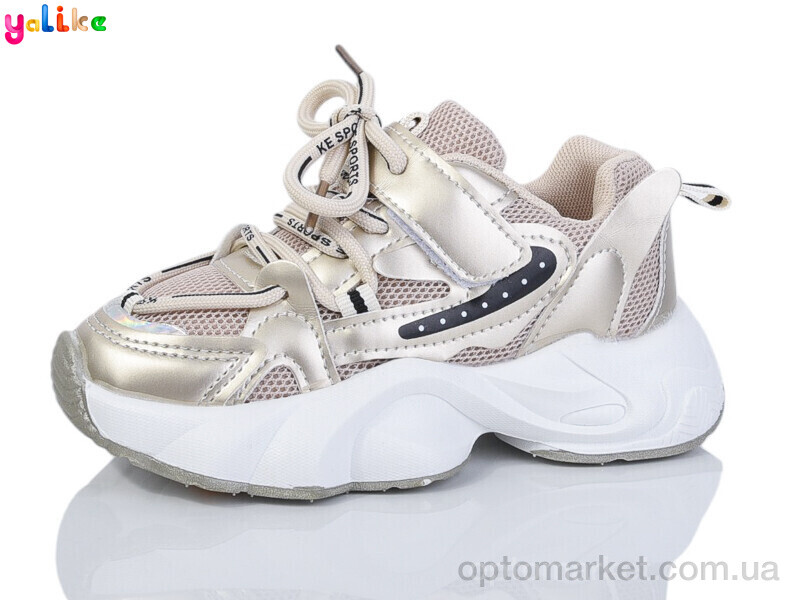 Купить Кросівки дитячі 2077-6 Yalike золотий, фото 1