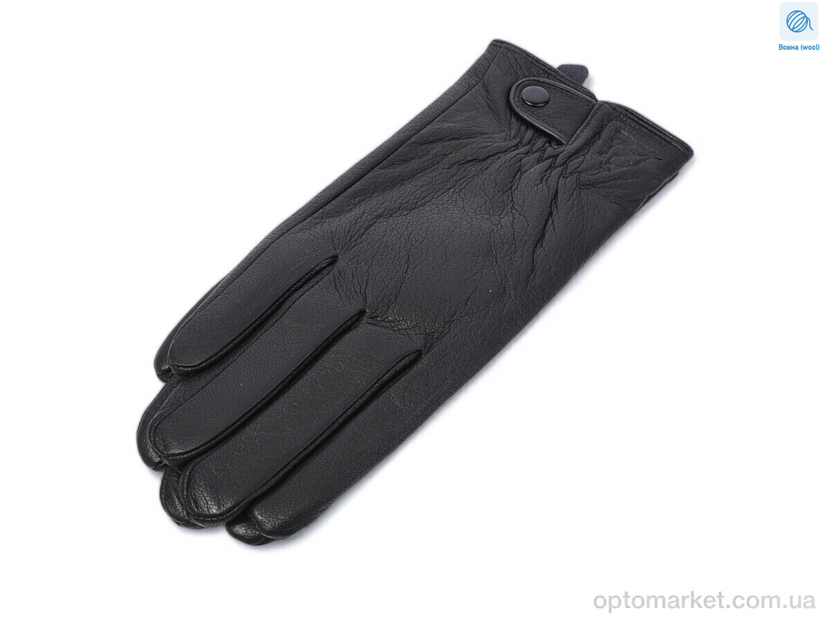 Купить Рукавички чоловічі 2077Ш black Ginge чорний, фото 1