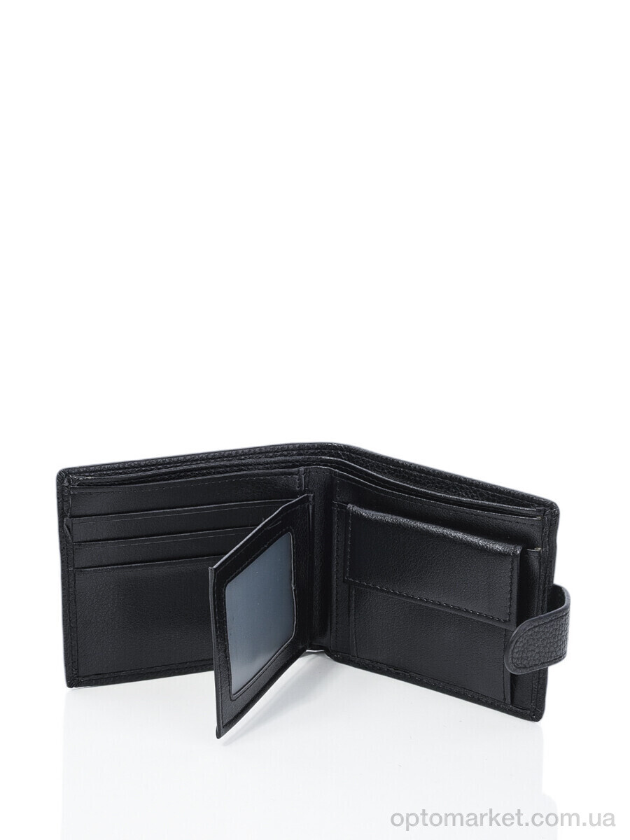 Купить Гаманець чоловічі 208-2 black Pilusi чорний, фото 2