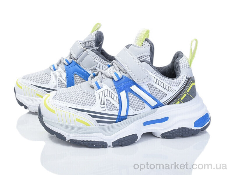 Купить Кросівки дитячі 2082-2W B&G сірий, фото 1