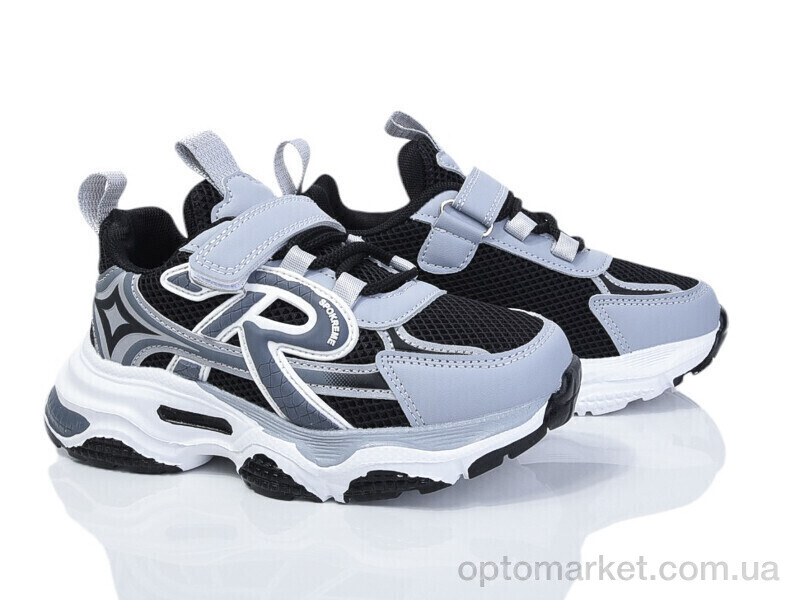 Купить Кросівки дитячі 2082-3A B&G чорний, фото 1