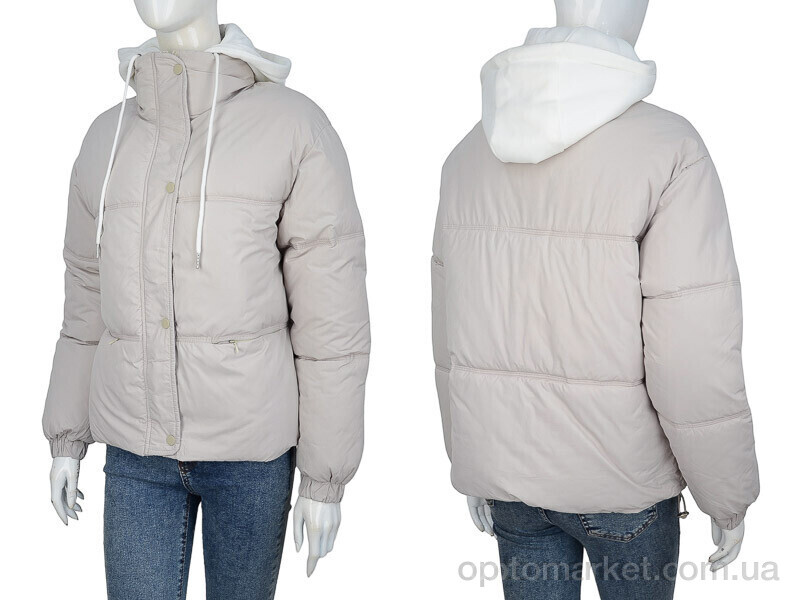 Купить Куртка жіночі 209 beige TurnHug бежевий, фото 3