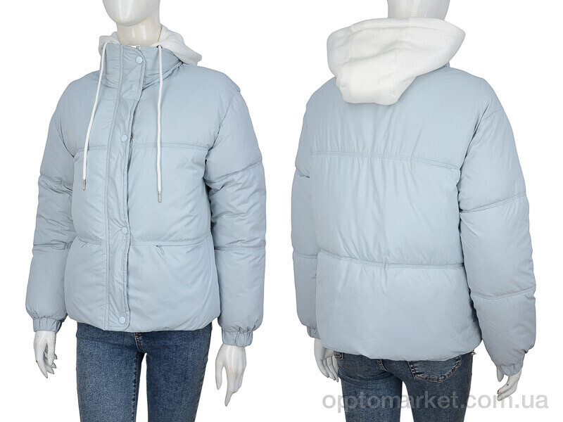 Купить Куртка жіночі 209 grey TurnHug блакитний, фото 3