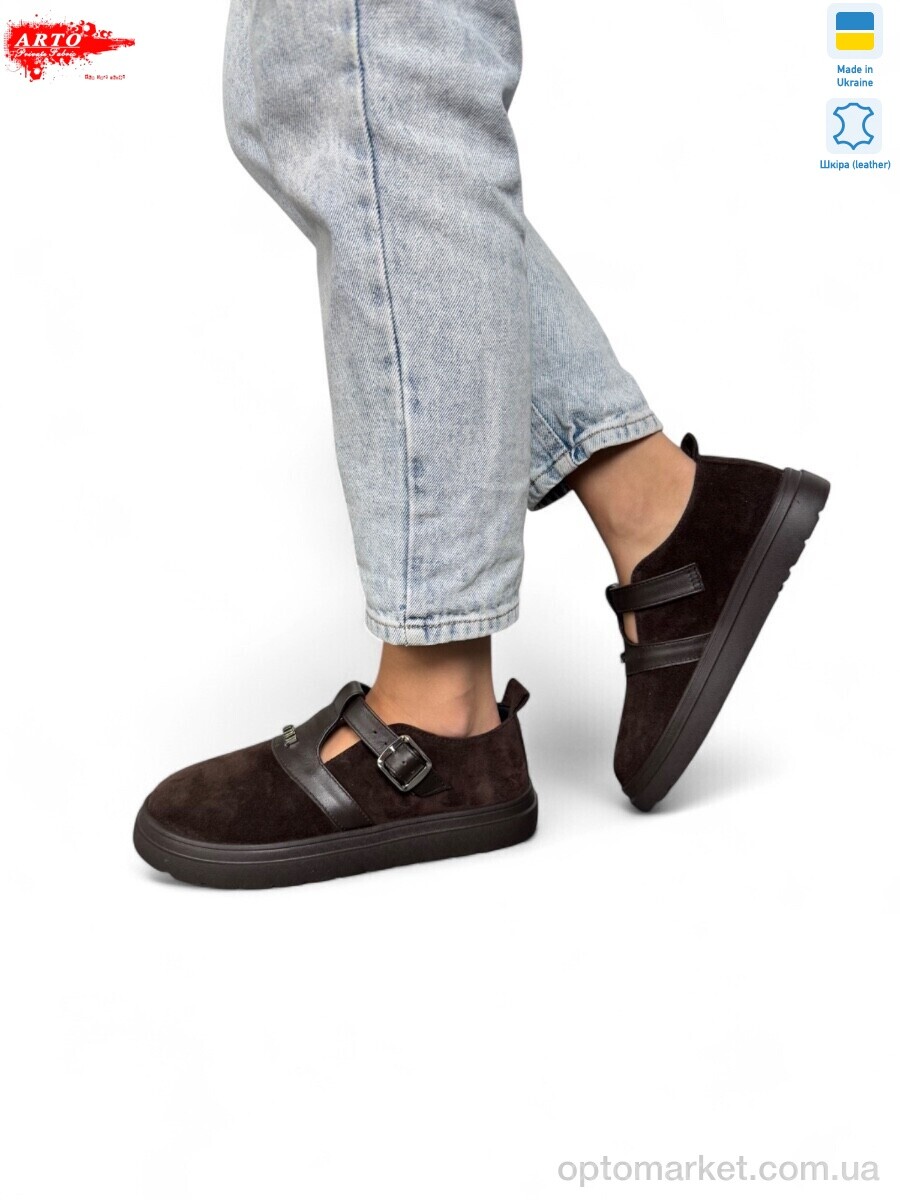 Купить Туфлі жіночі 209 коричневий з. ARTO коричневий, фото 1