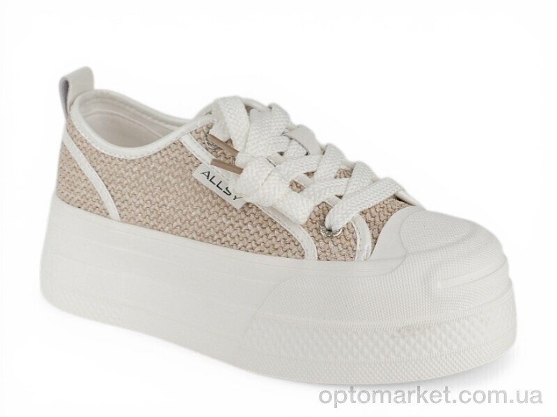 Купить Кросівки жіночі 209078 ALLSY хакі, фото 1